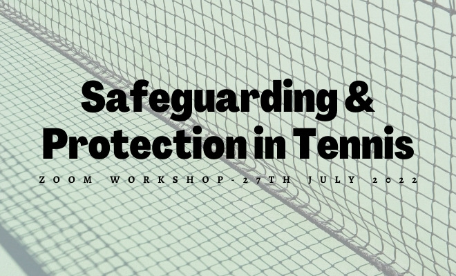 safeguarding & protection in tennis course