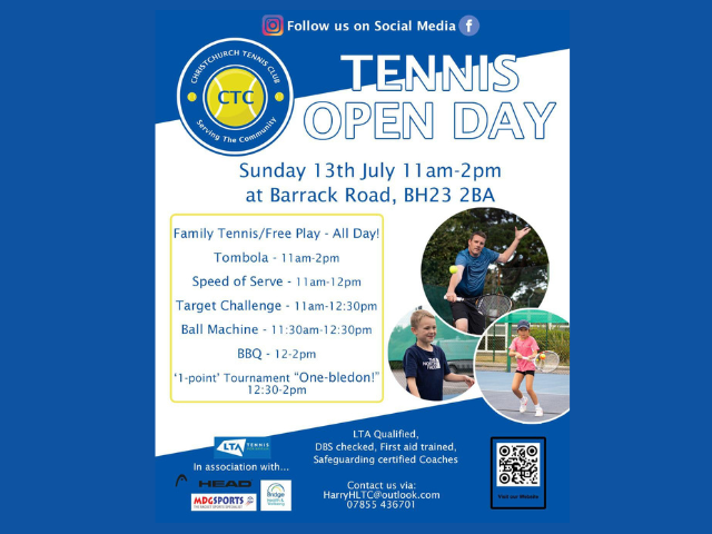 christchurch tc open day news post