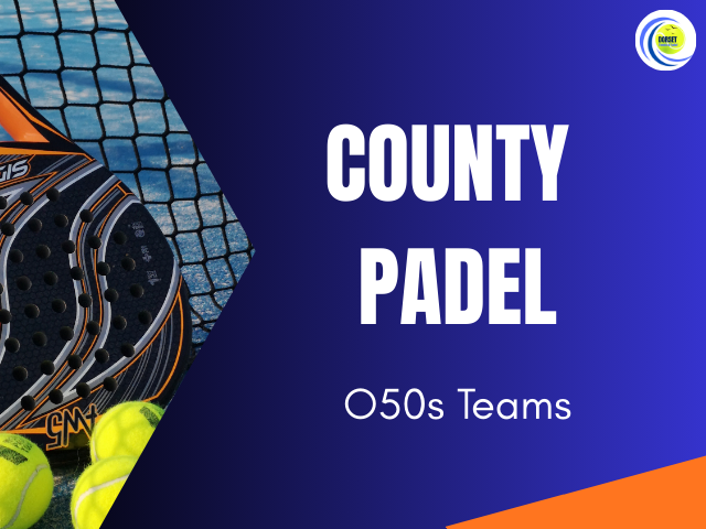 county padel 50+ teams website post