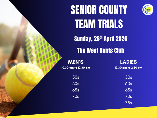 county trials seniors tennis